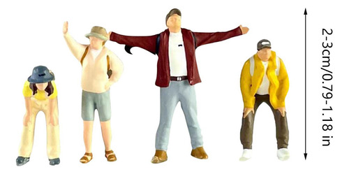 Figura De Diorama A Escala 1/64, Figuras De Personajes Para