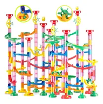 Comprar 133 Piezas Pista Canicas Marble Race Track Juego Armar Niños
