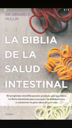 Biblia De La Salud Intestinal Dr Gerard Mullin (enviamos) 