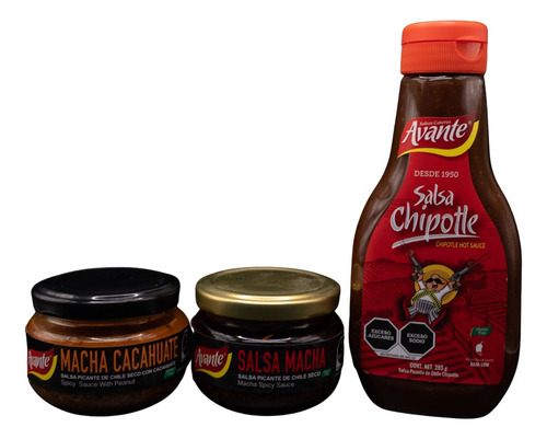 Salsas Machas Y Salsa Chipotle Semidulce