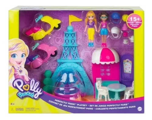 Polly Pocket Set De Juego Aventuras En París