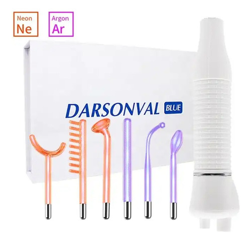 Alta Frecuencia Facial Portátil 6 Tubos Darsonval Original