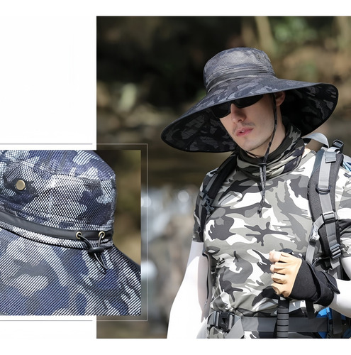 Sombrero Para Sol Al Aire Libre Para Hombre, Sombrero De Pes