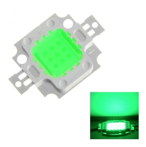 Kit 50 Chip Super Power Led 10w 9v-12v Varias Cores Atacado Cor Da Luz A Escolher 9-12v