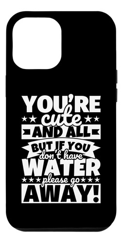 iPhone 12 Pro Max Water Lover Food Food Case Funny