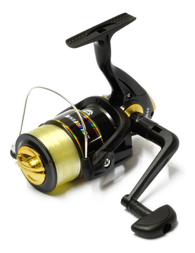 Reel Frontal Surfish Spin Sp2000 Cargado C/tanza Pesca  