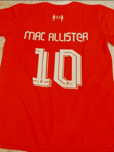 Camiseta Del Liverpool De Mac Allister