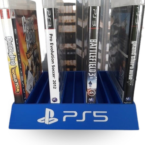 Suporte Case Para Jogos Playstation 5 Ps5 Com 10 Slots
