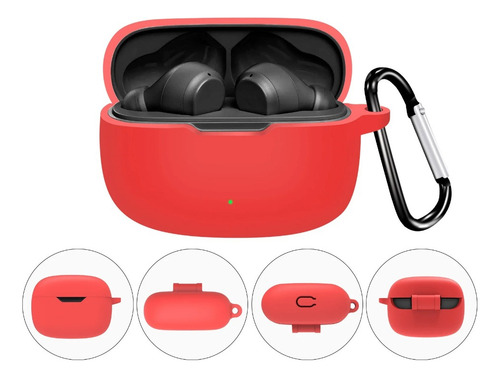 Funda De Silicona Para Auriculares Jbl Wave 200 Tws