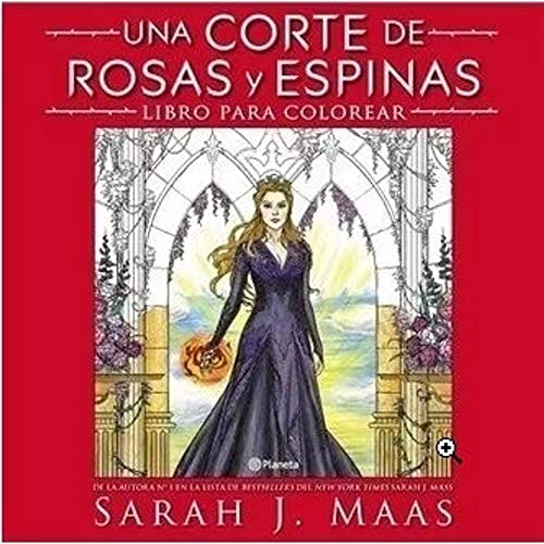 Una Corte De Rosas Y Espinas - Libro Para Colorear - Maas Sa