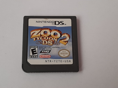 Zoo Tycoon Ds 2,zoo Tycoon 2,ds,ds Lite,2ds,3ds,new3ds.