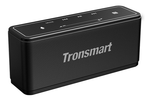 Bocina Bluetooth Tronsmart Mega 40w ,nfc , Deep Bass ,touch Color Negro