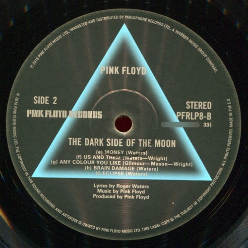Imagen 9 de 9 de Vinilo Pink Floyd The Dark Side Of The Moon Nuevo Envío Grts
