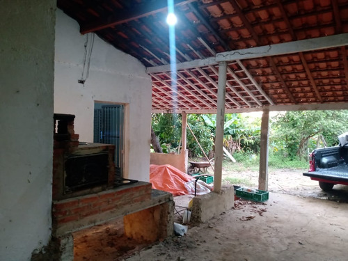 Chácara 2,2 Alqueires,casa Simples 2 Dorms,cozinha,sala,lavanderia,1 Vaga Coberta,churrasqueira,3000 Pés De Banana Maçã,3kms Do Asfalto,9kms Alambari - Ch00058 - 69288663