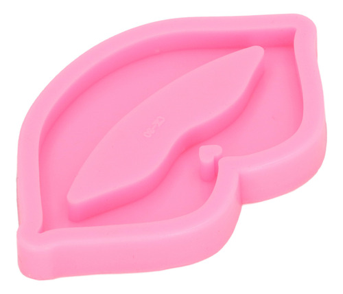 Moldes De Silicona Con Forma De Labios, 2 Piezas, Flexibles,