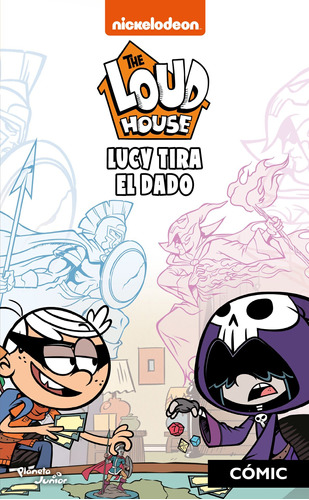 The Loud House. Lucy tira el dado, de Nickelodeon. Serie Nickelodeon Editorial Planeta Infantil México, tapa blanda en español, 2022