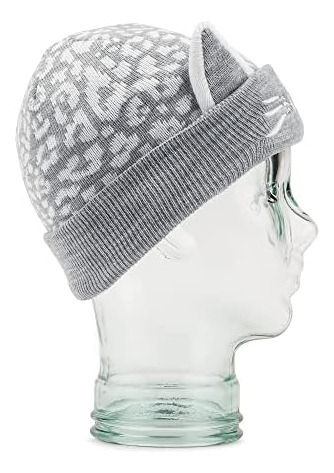 Gorro Para Niña Volcom Snow Creature Rollover, Gris Jaspeado