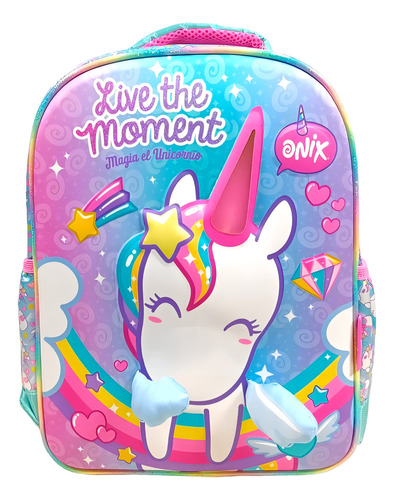 Mochila Unicornio Kinder Backpack 179412 Color Multicolor