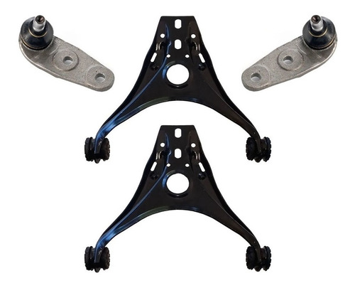Imagen 1 de 7 de Kit 2 Parrillas C/ Rotula P/ Vw Gol Power Direccion Hidr