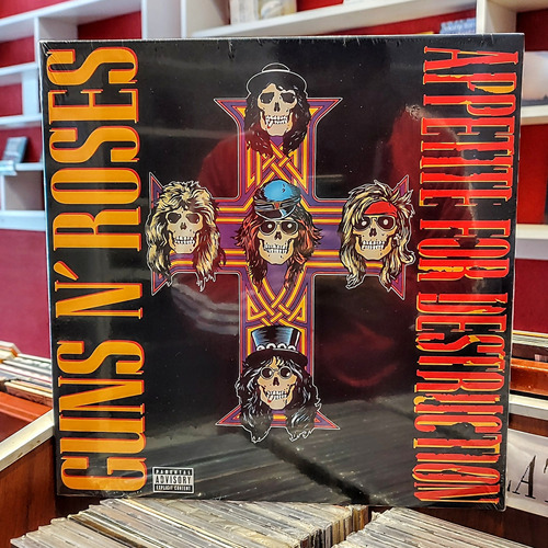 Guns N' Roses Appetite For Destruction Vinilo Nuevo Sellado