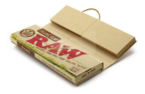 Papel Para Armar Raw Connoisseur Sedas Organic 1/4 + Tips