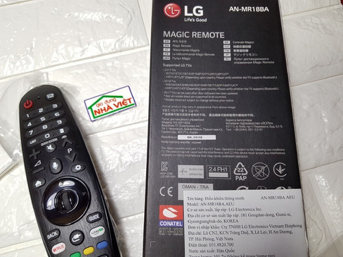 Imagen 3 de 5 de Control Magico LG Smart Tv An-mr19ba Modelo 2019
