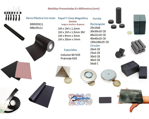 20 Imanes Neodimio 10mm X 5mm Potente Biomagnetismo Xto