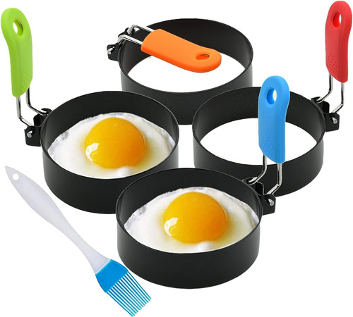 Juego De 4 Anillos Huevos Para Freír Y Moldear Huevos