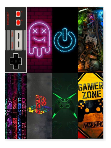 Separadores Para Libros Colección Gamer Multicolor Gamer 1