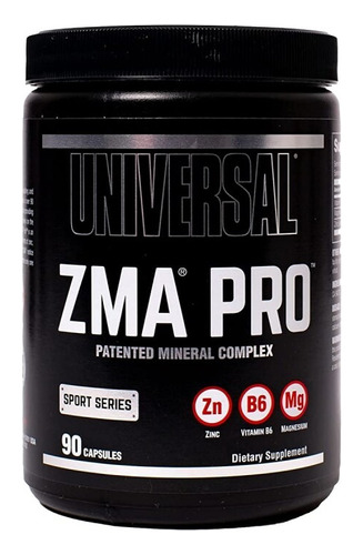 Zma Pro Universal Mineral Complex Zinc Vitamina B6 Magnesio