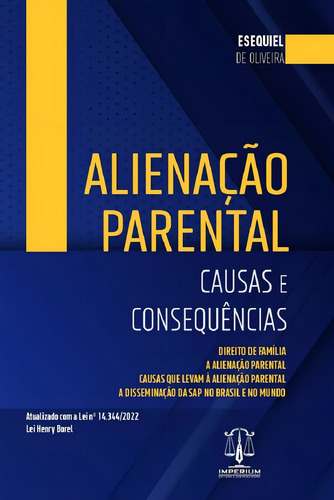 Alienacao Parental Causas E Consequências (imperium) 2022