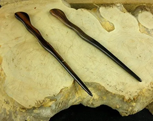 Jwl (2)se Asiático Rayas Ébano Espiral De 6 Pulgadas De Pelo