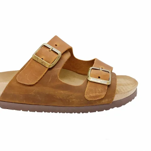 Sandalias Mujer Cuero Vacuno Tipo Birk C modas Livianas Sla 44.990
