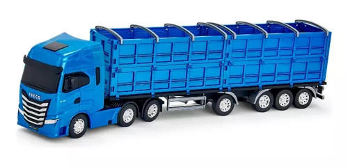 PHD BRINQUEDOS  Miniatura Iveco Hi Way Graneleira Usual