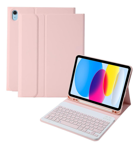 Carcasa Funda Con Teclado Para iPad 10ma Gen 10.9 2022 