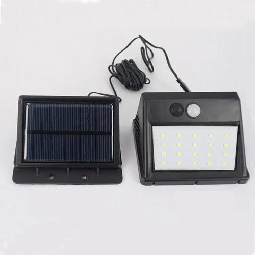 Luz Solar De Jardín Con Sensor De Luz Exterior De 30 Led