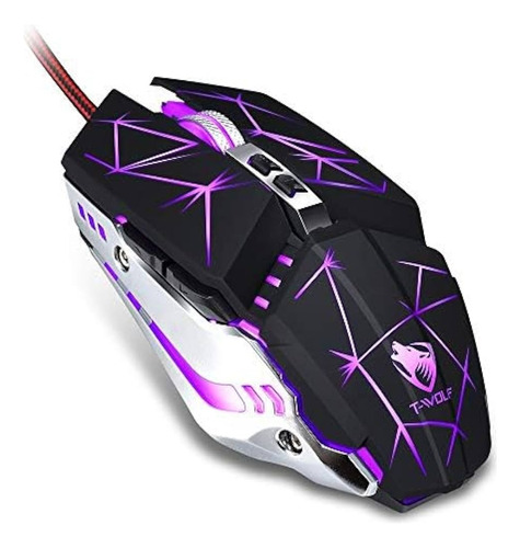 Mouse Usb Optico Gaming V7 2000dpi