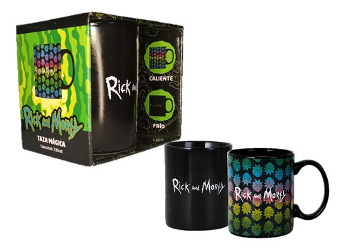 Taza Rick And Morty Mágica Original Edicion Especial