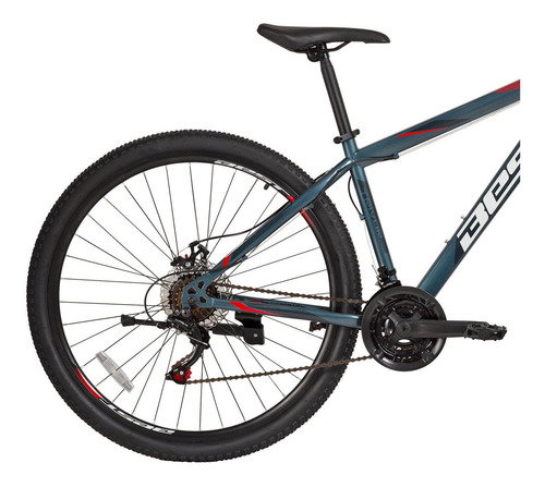 Imagen 3 de 5 de Bicicleta Best Stork Susp. Aro 29 21v Acero Disco Mecanico