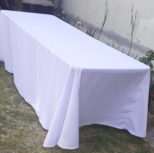 4 Mantel Largo Para Mesa De Tablón De 10 Sillas