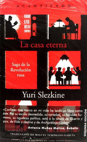 Libro La Casa Eterna, Yuri Slezkine, Ed. Acantilado