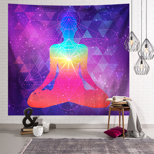 Tapiz Decorativo Alienígena Explosivo F 95x73 Para Hogar