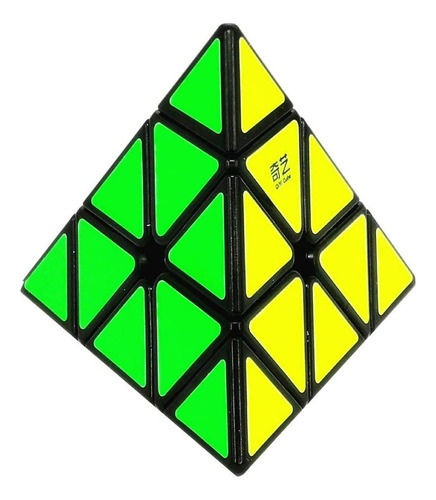 Cubo Rubik Piramide Qiyi 511 Stickerless Estructura Stickers