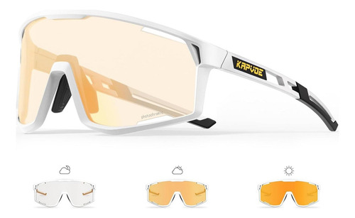 Gafas De Ciclismo Kapvoe K180 Fotoquímicas Uv400