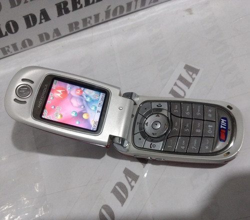 Motorola V600i Linha V300 Flip Visor Tipo Antigo De Chip