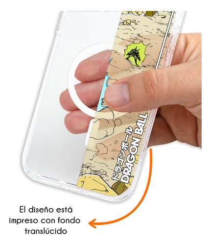 Funda Para iPhone Magsafe Dragon Ball Z Goku Cell Antigolpes