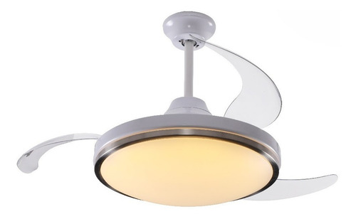 Imagen 3 de 7 de Ventilador Retráctil De Techo Peabody Luz Led Control Remoto