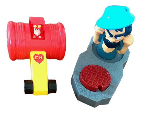 Set X 2 Muñecos Juguetes Colección El Chavo Del 8 Mcdonalds (Usado)