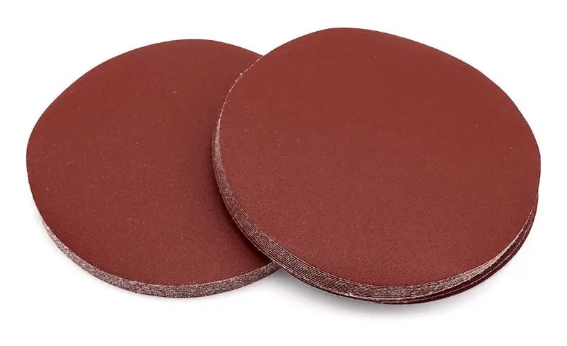 Lijas Velcro Grinder Abrasivos 125mm Roto Orbital Metal Madera x10