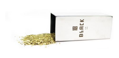 Imagem 3 de 5 de Kit Erva Black Tereré Bomba Cuia Inox - Energético